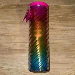 NWT Starbucks Tim Singleton Pride 2023 cup tumbler